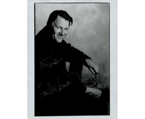 Tom Wilkinson, OBE signed Black and White Photo 8.5x6.5 Inch. Was an English actor. Good Condition. All autographs come with 