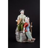 Porcelain sculpture "SERVING THE PEOPLE"