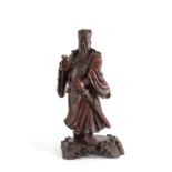 Wooden sculpture "DIGNITARY"