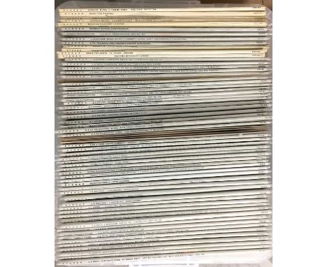ARCHIV - LP COLLECTION. An extensive collection of around 270 classical LPs, all released on Archiv. Composers/ performers in