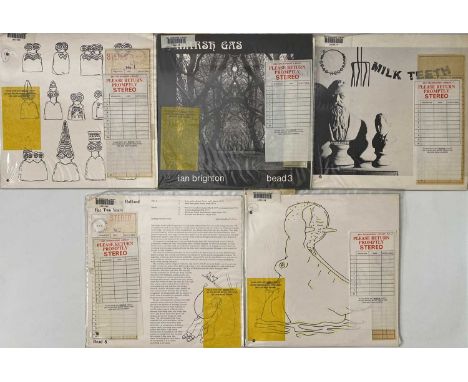 BEAD RECORDS (CONTEMPORARY JAZZ) - 'BEAD 1 TO 5'. Excellent bundle of the first 5 LP releases on Bead Records, a small Britis