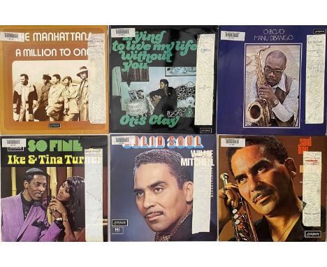 SOUL / BLUES - LONDON - LP PACK. A pack of 15 x LPs. Artists/ Titles include Manu Dibango - O Boso (SH 8451), Otis Clay - Try