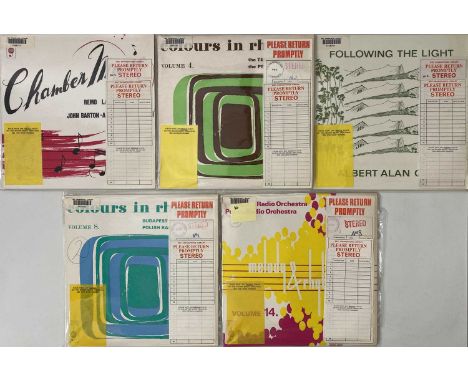 APOLLO SOUND - LP PACK. A wonderful pack of 5 LPs released on British library label Apollo Sound. Artists/ titles include Alb