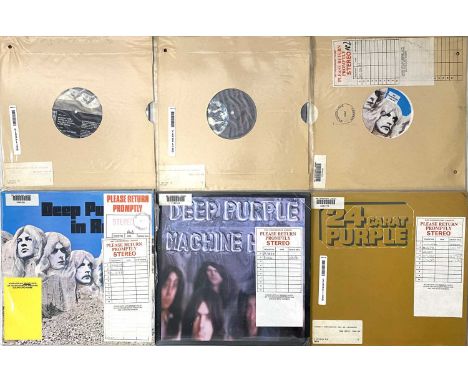 DEEP PURPLE AND RELATED - LP COLLECTION. A fine selection of 16 LPs by Deep Purple and related. Deep Purple titles include In