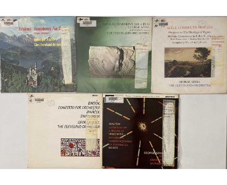 GEORGE SZELL - COLUMBIA 'SAX' LP RARITIES. Another fantastic selection of 5 x LPs featuring the famed conductor. All are orig