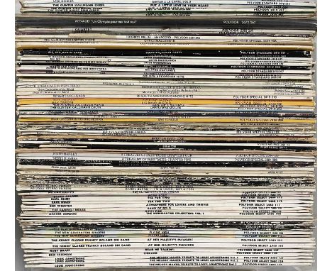POLYDOR RECORDS - LP COLLECTION (ROCK/ POP/ JAZZ). A genre-spanning collection of around 160 LPs, all released on Polydor Rec