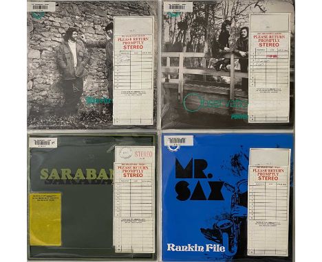 FOLK HERITAGE - LP RARITIES PACK. A wonderful selection of 4 LPs released on the Folk Heritage label. Artists/ titles include