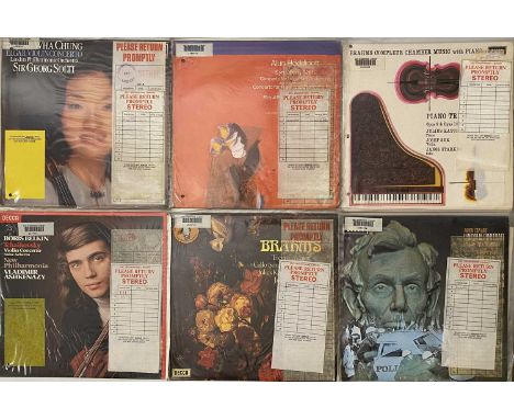 DECCA SXL - CLASSICAL LP PACK. A smashing collection of 11 classical LPs, all UK Decca SXL series releases. Composers/ perfor