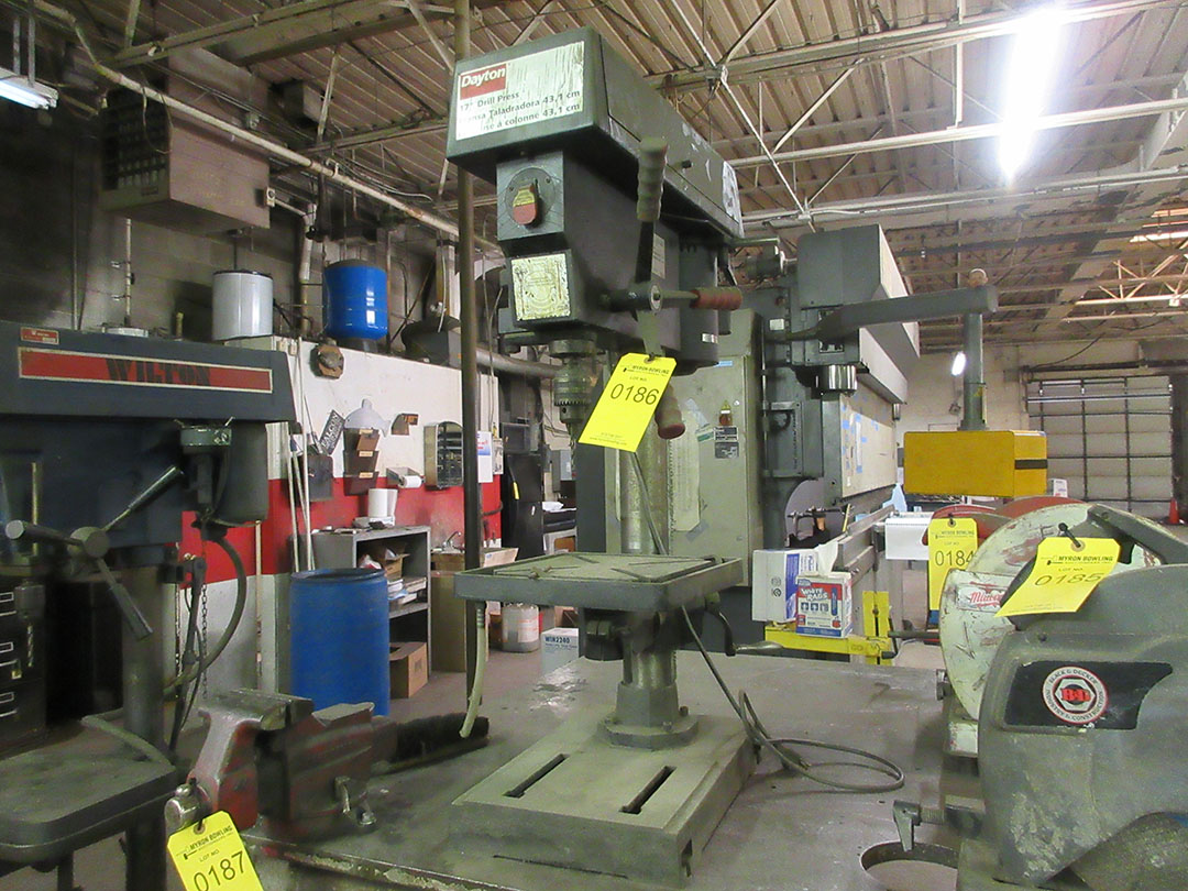 DAYTON 17'' DRILL PRESS; MODEL 5Z146F