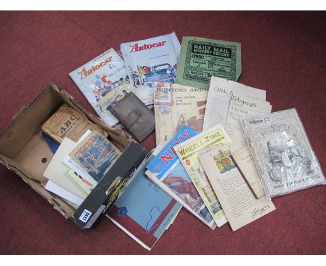 The ABC Railway Guide 1964, Ordnance Survey Grantham, The Autocar magazine 1 Jan 1960, 16 Dec 1960 Punch magazine 1912:- One 