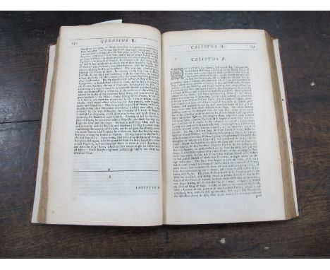 Latina: The Lives of the Popes, translated into  English by Sir Paul Rycaut, second English edition, printed for C. Wilkinson