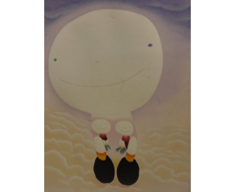 AFTER MACKENZIE THORPE (b. 1956) "Ave", limited edition coloured print No'd. LXXXI/C, inscribed and signed in pencil in the m