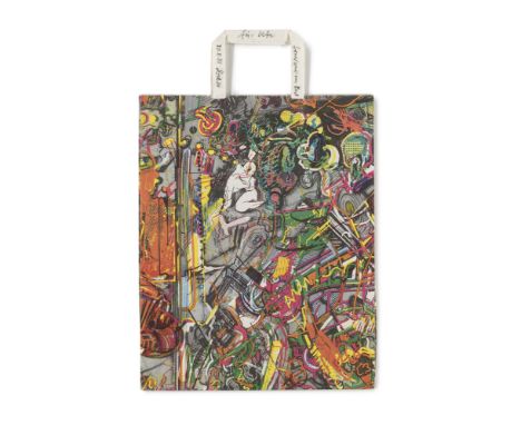 Deutsche Nachkriegsmoderne Dieter Roth (1930 Hannover - 1998 Basel)Ohne Titel. (Migros-Sack). 1988. Farboffset auf PapiertÃ¼t