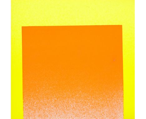 ZERO Rupprecht Geiger (1908 - 2009 MÃ¼nchen)2 Arbeiten. 1965. Mit 1 Lithographie und 1 Farbserigraphie auf Velin. BlattmaÃŸe 