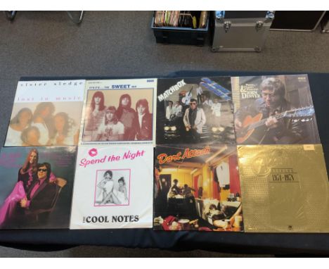 17 LP'S FROM THE 70'S ARTISTS INCLUDING LEO SAYER, SISTER SLEDGE, PETERS &amp; LEE, THE SWEET, JOHN DENVER &amp; THE CARPENTE