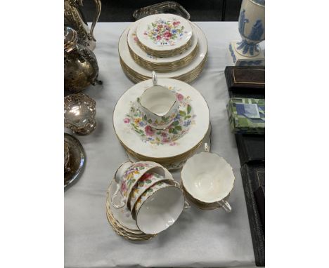 CLARENDON PART DINNER &amp; TEA SERVICE, APPROX. 36 ITEMS