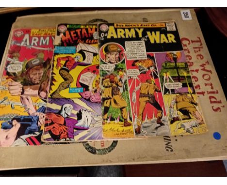 WORLDS GREATEST PICTURES ETC BOOK OF WORLDS GREATEST PICTURES WITH  OUR ARMY AT WAR COMIC BOOKS