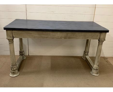 An Early 19th Century Console Table (H74cm W139cm D61cm)