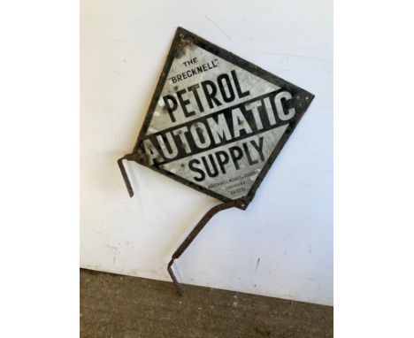 Brecknell Enamel Sign 