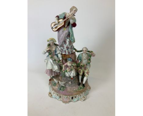 Porcelain Figurine Group - Dresden 