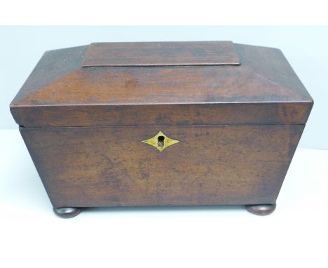 A Georgian tea caddy 