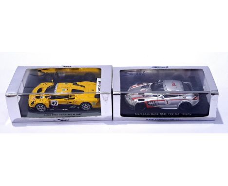 &nbsp;Spark a mixed boxed pair to include S1027 and SCLS02. Conditions generally appear Near Mint in generally Mint Perspex c