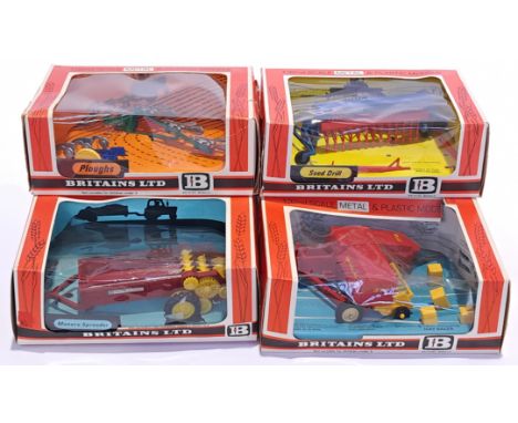 Britains, a boxed 1:32 scale farming group. Although unchecked for completeness, conditions generally appear to be Good Plus 