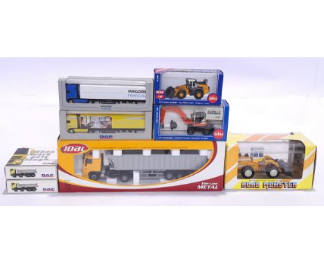 WSI Models (Promotoys), Siku, Joal &amp; simialr, a mixed scale truck &amp; plant group. Although unchecked for completeness,