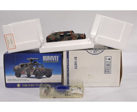 Franklin Mint 1/24 Scale B11A870 - Humvee camouflage version Hummer. Conditions generally appear Excellent in generally Good 