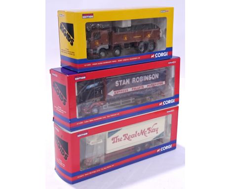 Corgi a boxed group of 1:50 Scale "Rigids" Trucks (see photo). Conditions appear to be Excellent to Near Mint in generally Go