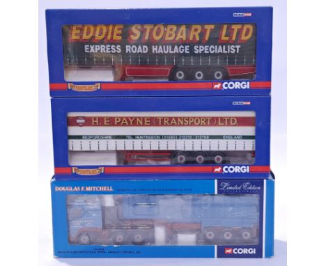 Corgi, a boxed 1:50 scale truck group. Although unchecked for completeness, conditions generally appear to be Excellent in Ex