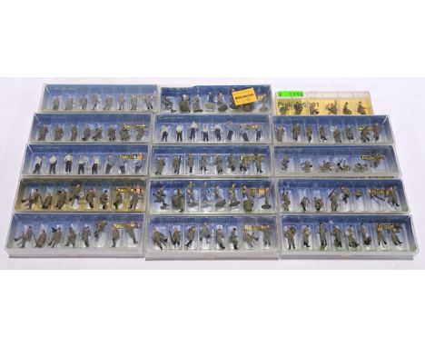 Faller &amp; Preiser HO scale military figures sets. Although unchecked for completeness, conditions generally appear to be G