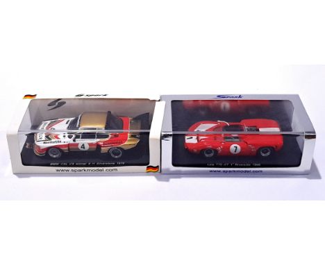 &nbsp;Spark a mixed boxed pair to include S1142 and SG023. Conditions generally appear Near Mint in generally Mint Perspex ca