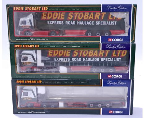 Corgi, a boxed 1:50 scale truck group. Although unchecked for completeness, conditions generally appear to be Excellent in Ex