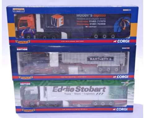 Corgi, a boxed 1:50 scale truck group. Although unchecked for completeness, conditions generally appear to be Excellent in Ex