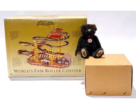 Gold Label World's Fair Roller Coaster and a Steiff Bear. Not checked for completion or correctness and Not tested. Condition