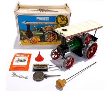 Mamod TE1A Steam Tractor. Although unchecked for completeness and untested, condition generally appears to be Good to Good Pl