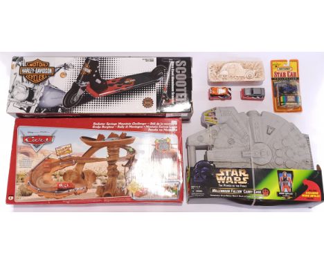 Kenner, Matchbox, Mattel &amp; similar, a mixed boxed group, to include Kenner Star Wars Power of the Force II Millennium Fal