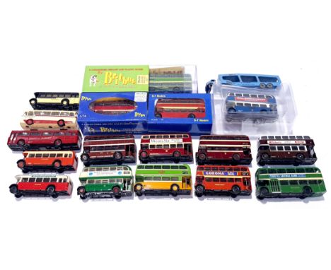 Corgi and similar, a bus related mainly unboxed group.&nbsp;Although unchecked for completeness. Condition generally&nbsp;app