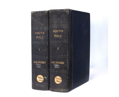 AMUNDSEN, Roald (1872-1928), Norwegian Polar Explorer The South Pole, An Account of the Norwegian Antarctic Expedition in the