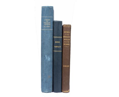 AMERICAN MEDICAL INTEREST:- Catalogue of the Library of the Surgeon Generals Office United States Army, Washington 1872. Blue