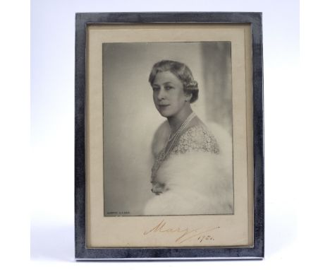 DOROTHY WILDING (1893-1976), English Portrait Photographer  A photographic portrait of Mary, Princess Royal (1897-1965) inscr