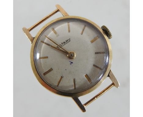 A 9 carat gold cased Rotary ladies wristwatch