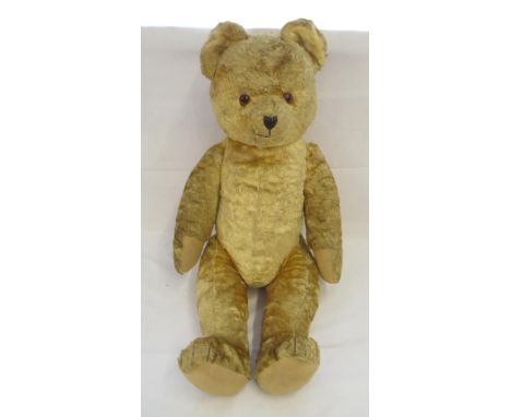 Vintage teddy bear with growler