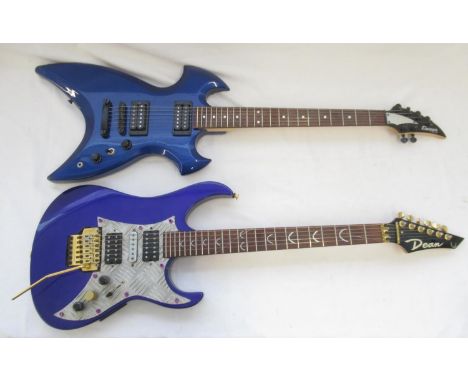 Dean Washburn 800S electric guitar (1 string snapped) serial no. S2012016, &amp; a Cruiser by Grafter electric guitar, serial