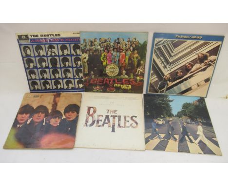 The Beatles - A Hard Days Night, Sgt. Peppers Lonely Heart Band, 1967-70, Beatles for Sale, 20 Greatest Hits &amp; Abbey Road