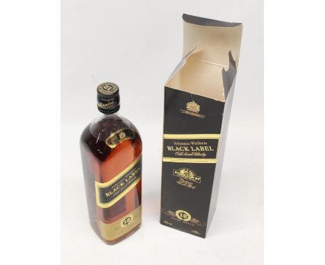 Bottle Johnnie Walker Black Label Ryder Cup 1997 edition, aged 12 years Extra Special scotch whisky, 43% / 1ltr, with box