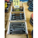 LOT OF C-CLAMPS, assorted (in three boxes)