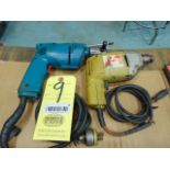 LOT OF DRILL MOTORS (2), assorted