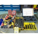 LOT OF ALLEN WRENCHES, assorted (in five boxes)